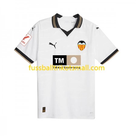 Fußballtrikots Valencia CF 2023-2024 Kurzarm Heimtrikotsatz kaufen